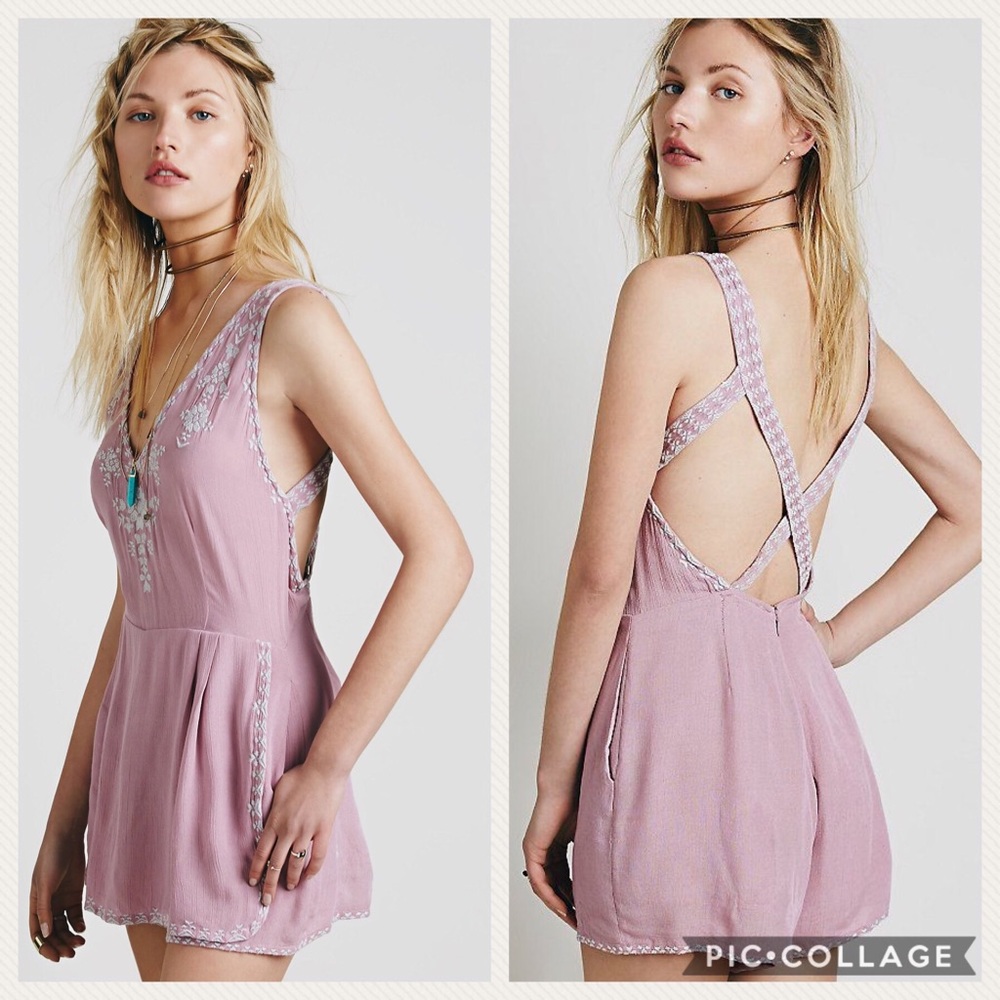 Free People Skort Romper 